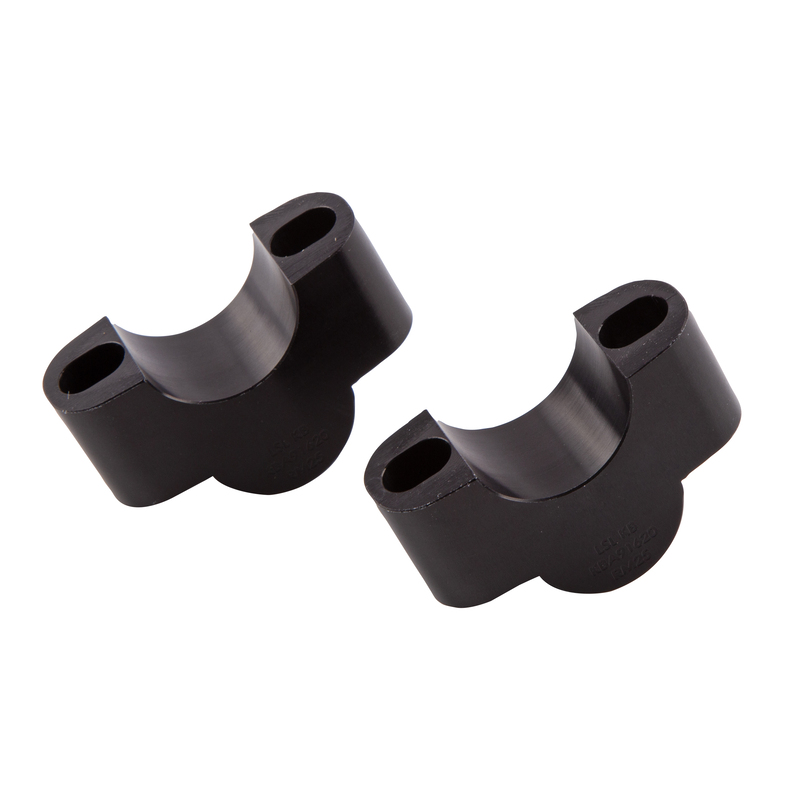 HIGHSIDER pro handlebar riser black 25 mm, For Ø28.6mm handlebars