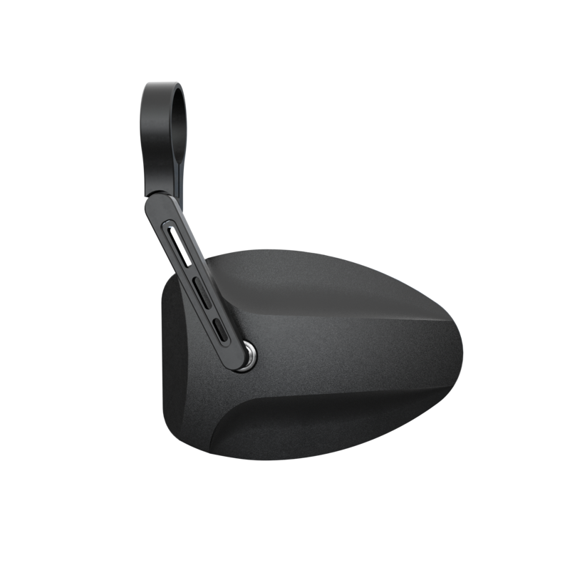 HIGHSIDER pro bar end mirror Ferrara 2 black short (1pc.)