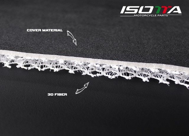 Seat cover COMFORT in 3D Fiber for BMW R 1300 GS