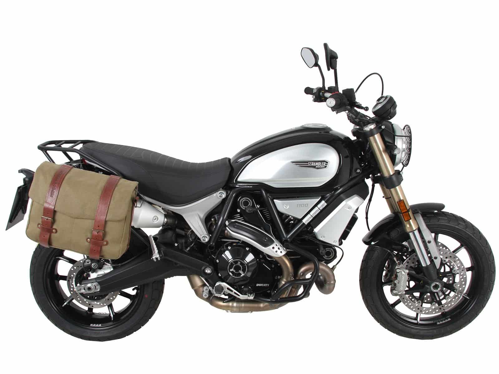 C-Bow side carrier black for Ducati Scrambler 1100 /Special /Sport (18-20) Hepco & Becker