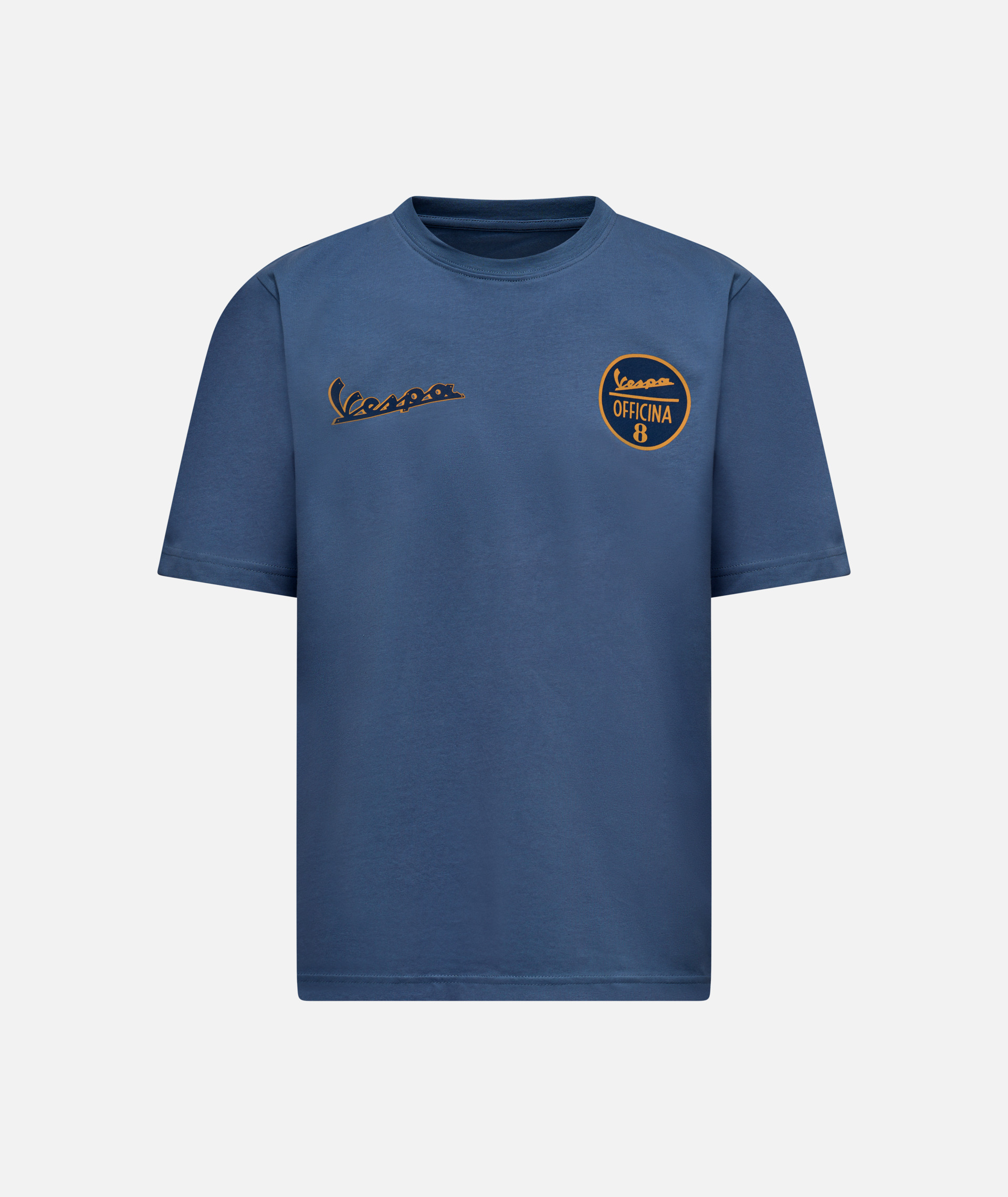 Vespa T-shirt Officina 8 blue