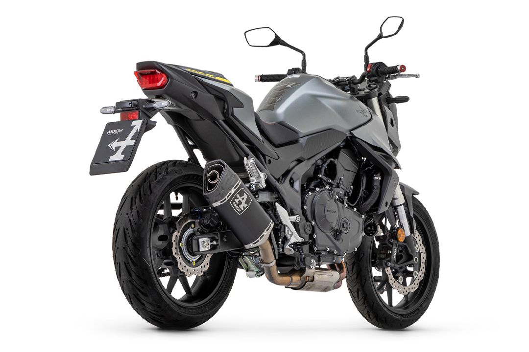 ARROW PISTA DARK Slip-On Titanium for Honda CB 750 Hornet (23-)