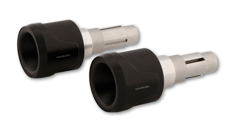 HIGHSIDER pro Akron-XL handlebar weights black (pair)