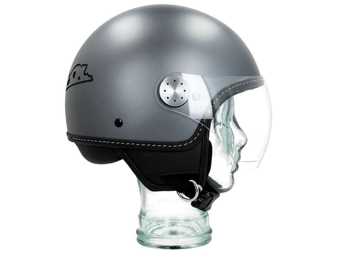 Vespa jet helmet Visor 3.0 grigio titan
