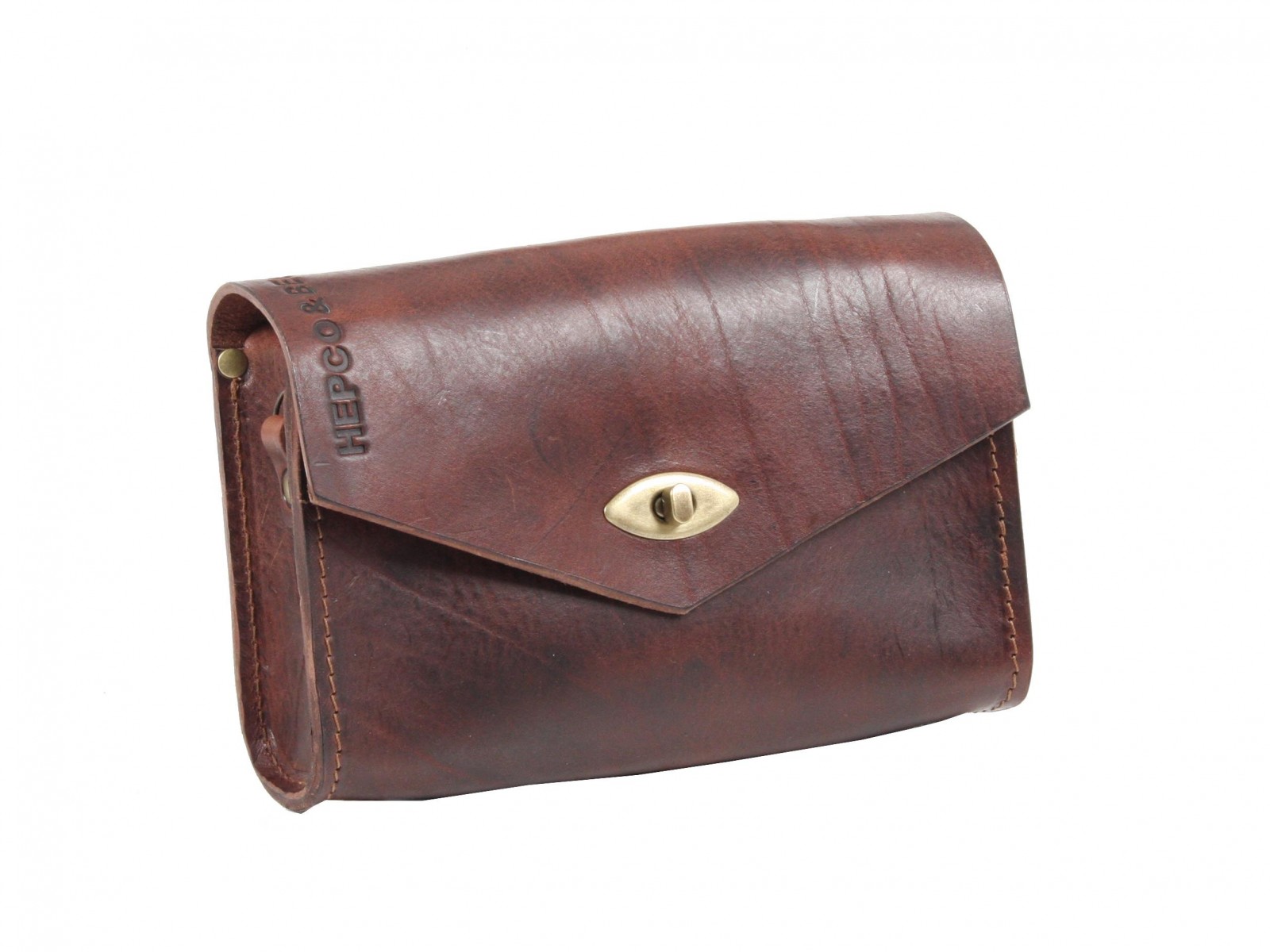 LEGACY leather tool bag brown 2.5L Hepco & Becker