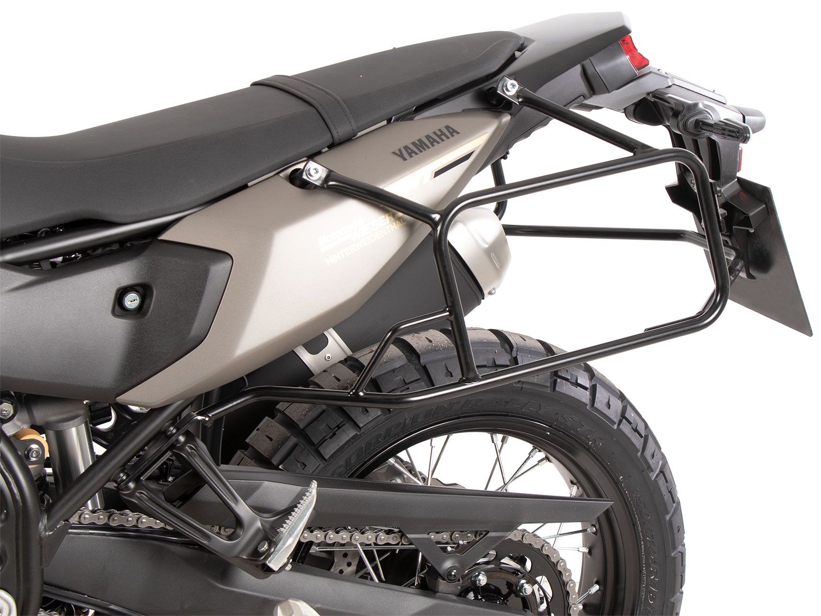 Side case carrier fixed black for Yamaha Ténéré 700 (25-) Hepco & Becker