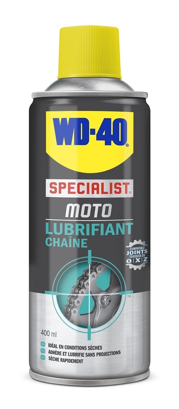 WD-40 Specialist® Motorcycle chain spray dry conditions - Spray 400ml