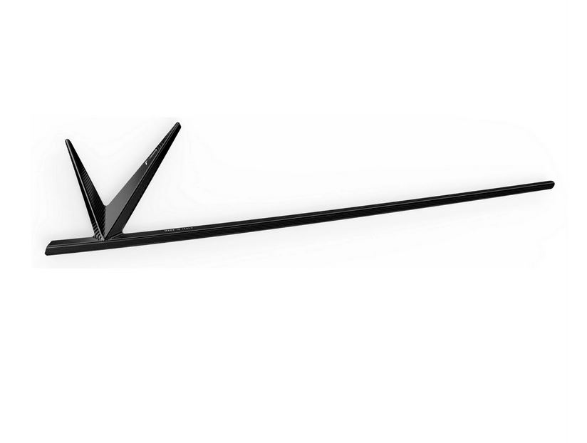 Lettering RIZOMA leg shield for Vespa, black