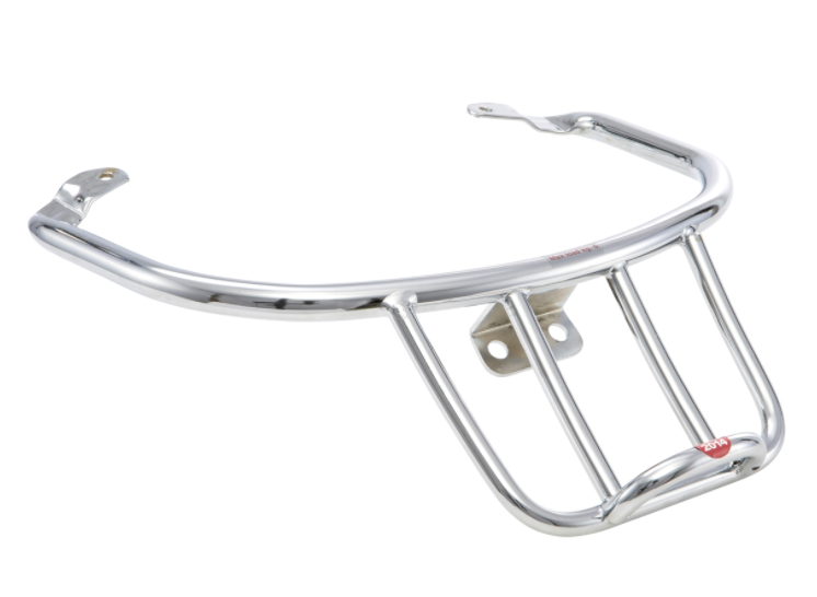 Luggage rack/socius holder chrome for Vespa Primavera/Sprint 50-150cc 2T/4T AC
