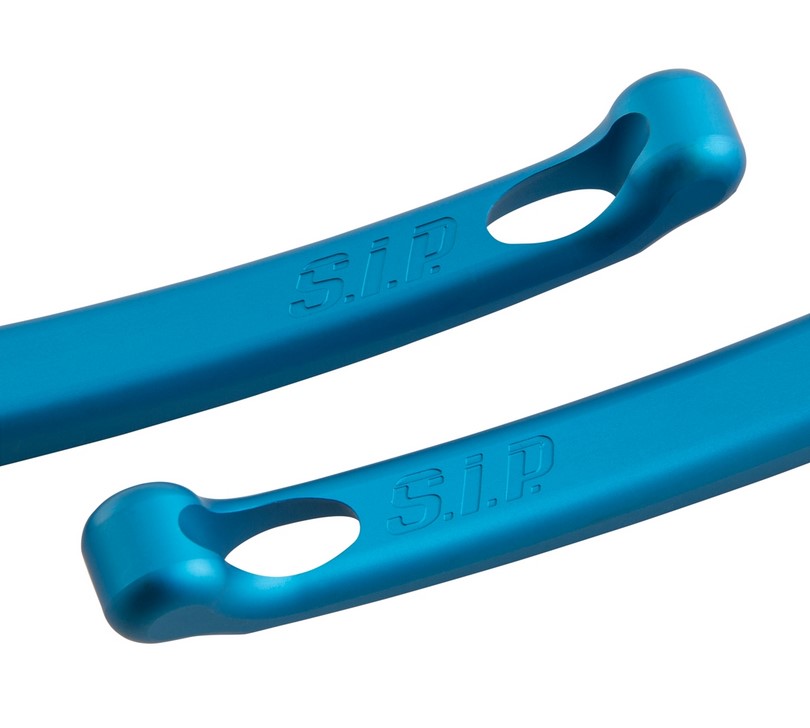 Sport lever set brake for Vespa, right and left, blue matt
