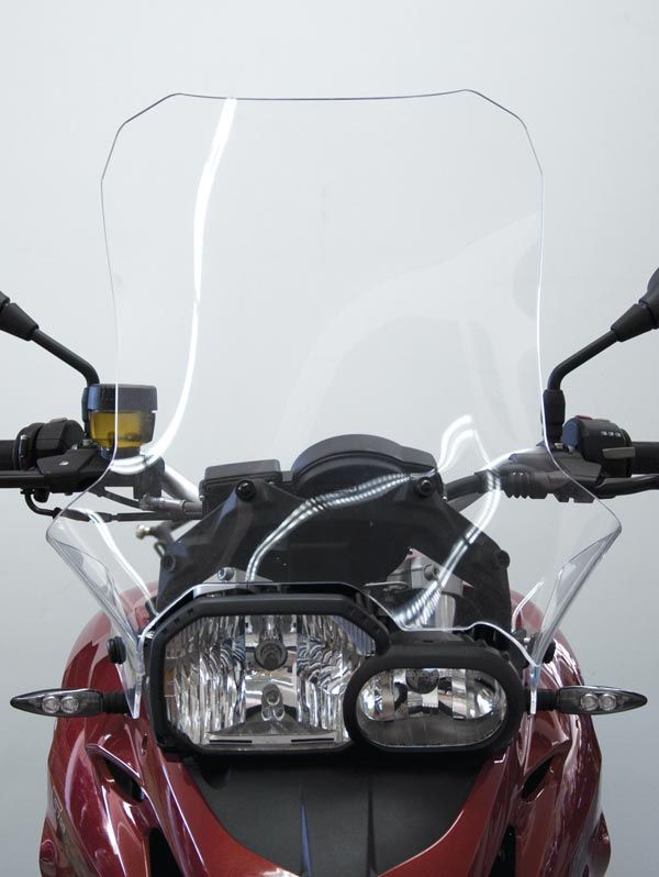 High windshield ADV type for BMW F 700 GS (12-18), clear