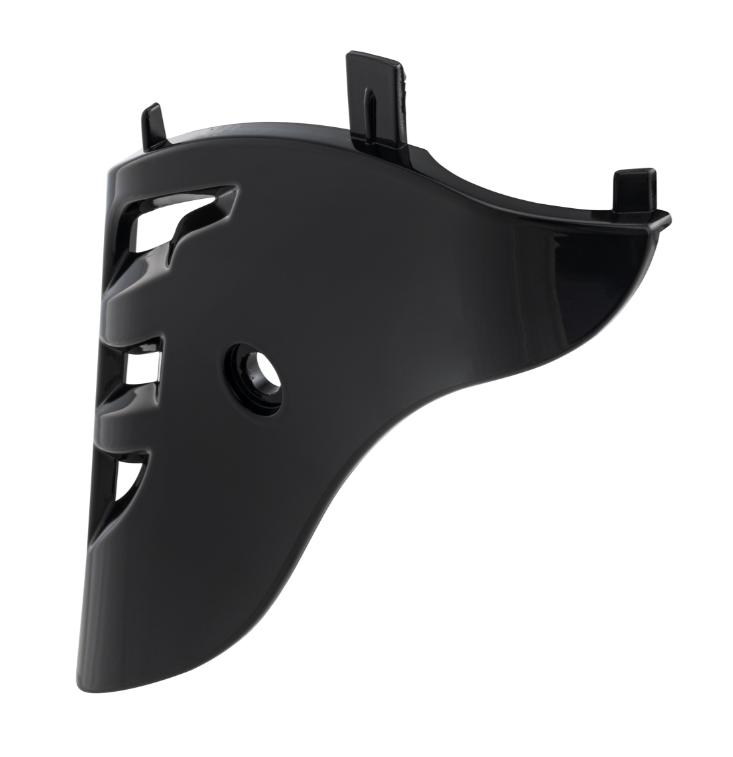Fork fairing for Vespa Primavera/Sprint/Elettrica 50-150cc, black glossy