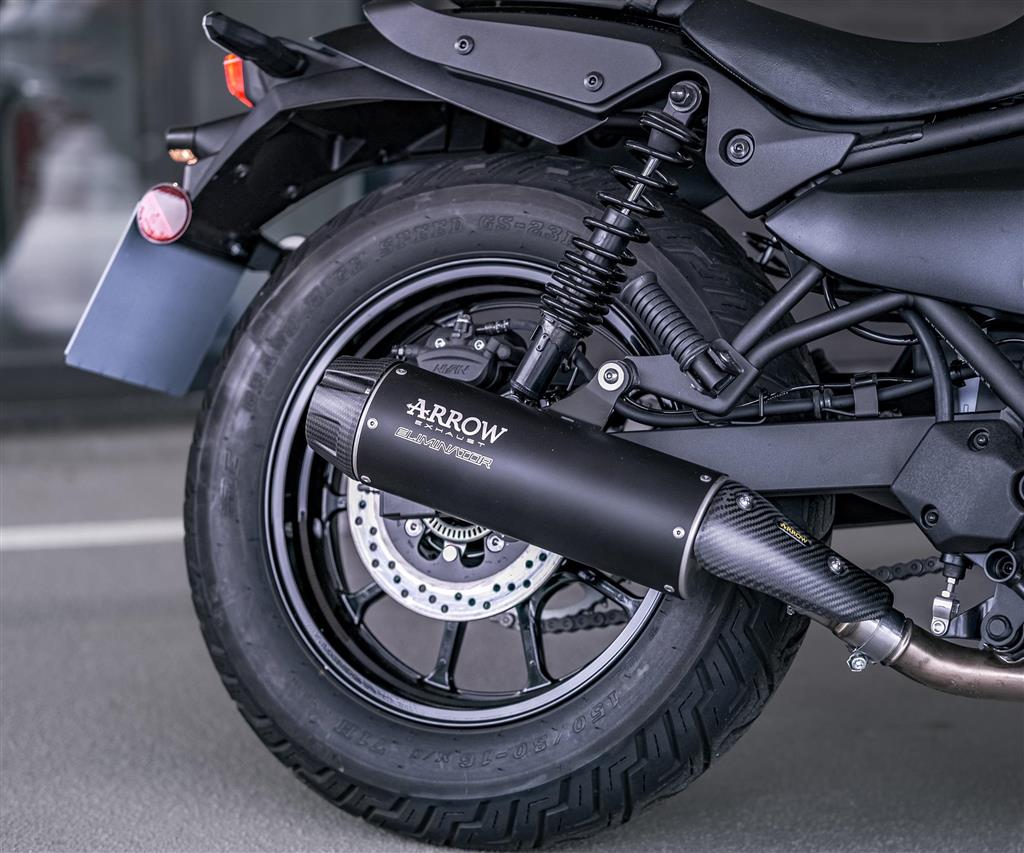 Arrow Slip-On sports exhaust for Kawasaki Eliminator 500 (24-)