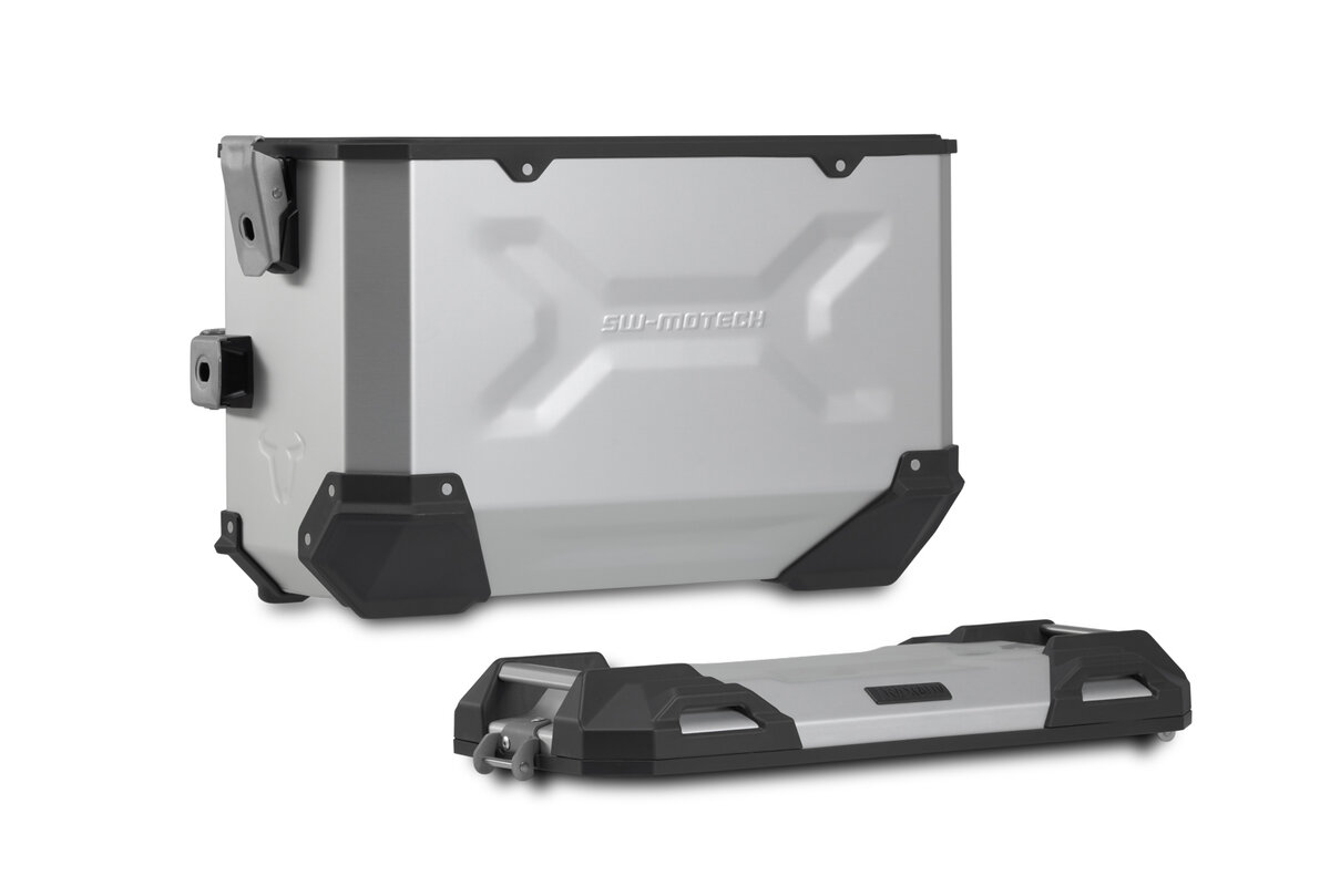 SW-Motech TRAX ADV aluminum case system 2x37L silver for Honda XL 750 Transalp (23-) SW Motech