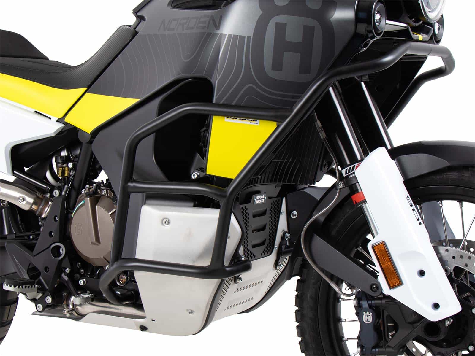 Engine Guard Solid black for Husqvarna Norden 901 (22-) Hepco & Becker