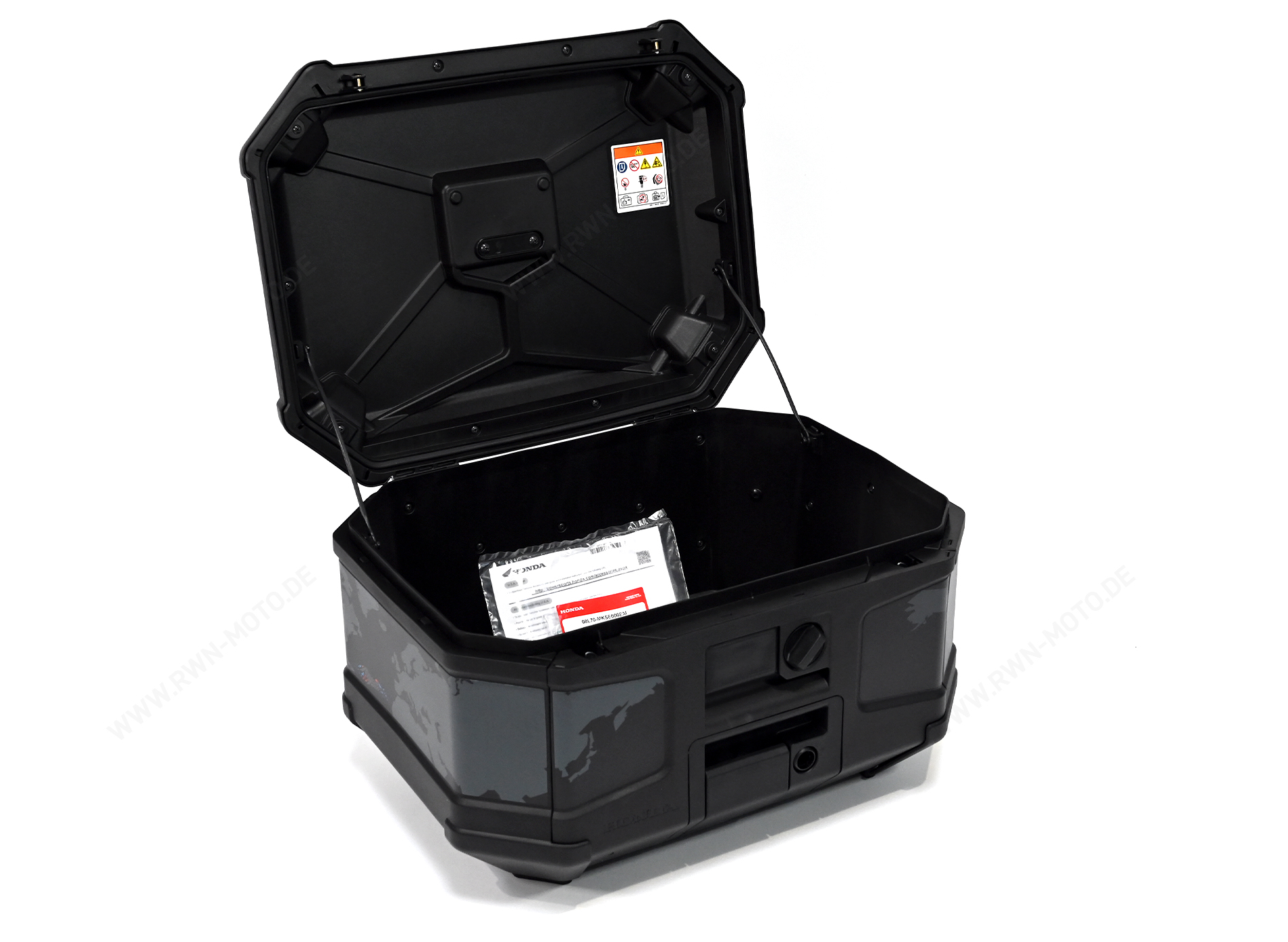 Top Case 58l with design sticker Original Honda