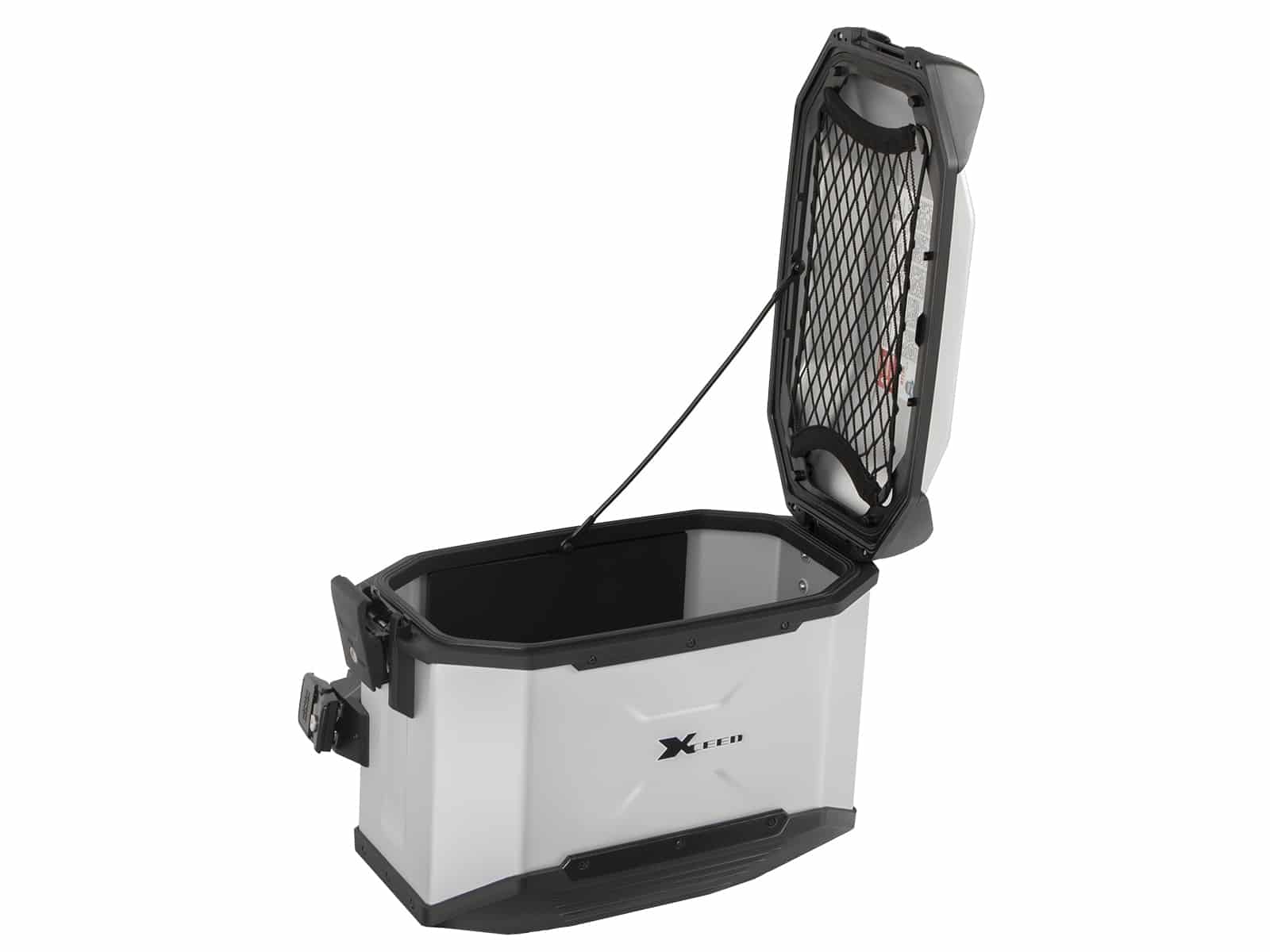 Xceed side case 38 ltr. silver Hepco & Becker