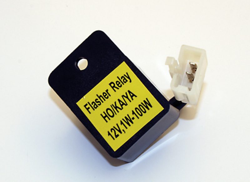 HIGHSIDER smart flasher relay For LED indicators, For Honda, Kawasaki and Yamaha, 12 V, 0.05 A to 10 A (