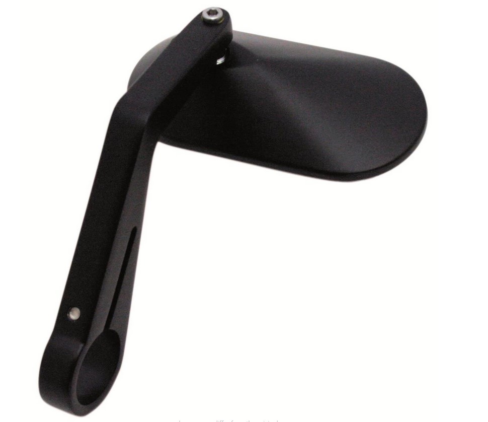 Handlebar end mirror AGILA for Vespa left or right, black