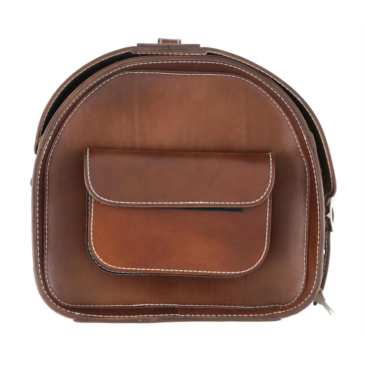 Leather case "Classic" for Vespa - brown