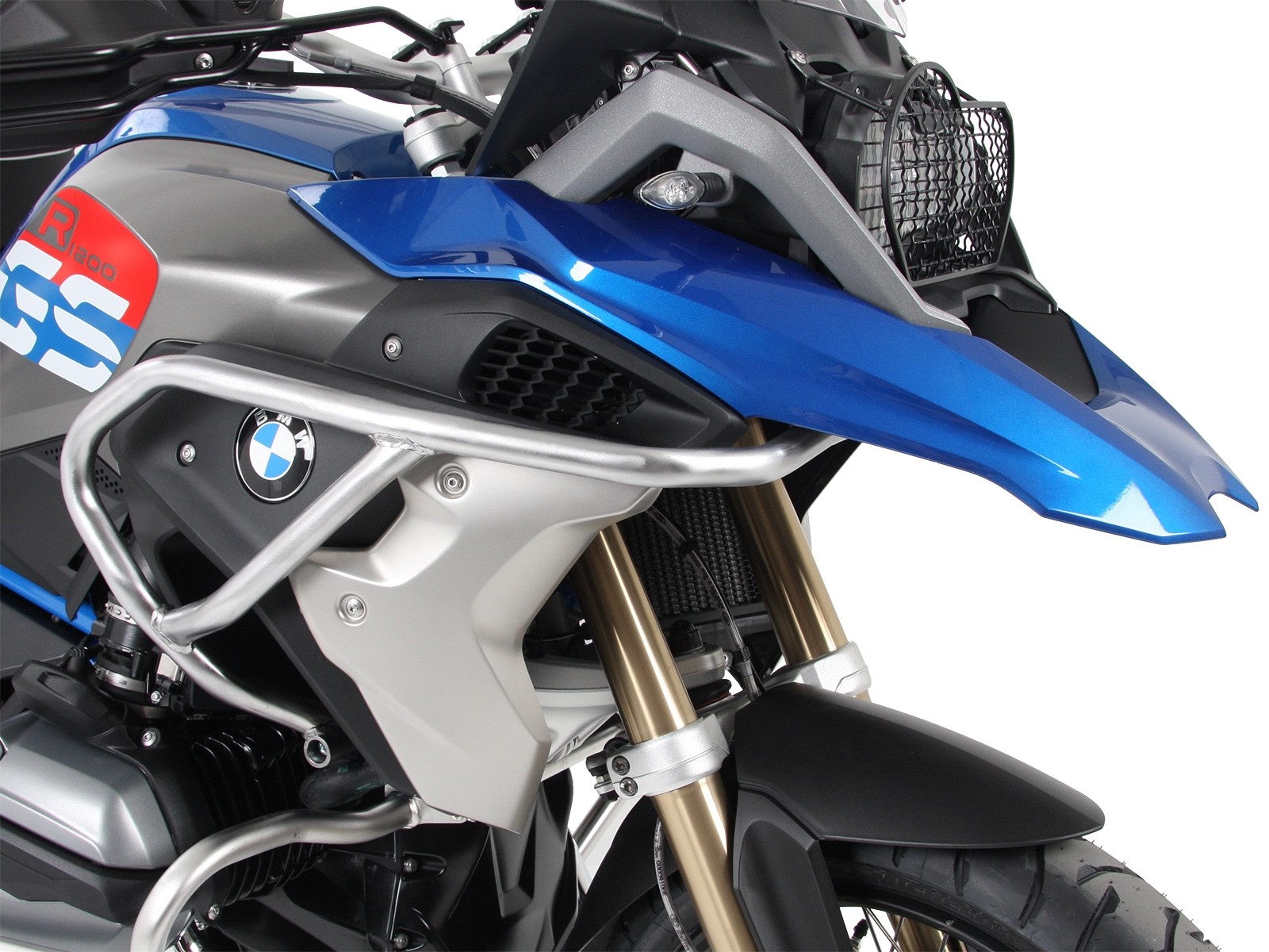 Stainless steel tank guard for BMW R 1250 GS (19-23) Hepco & Becker
