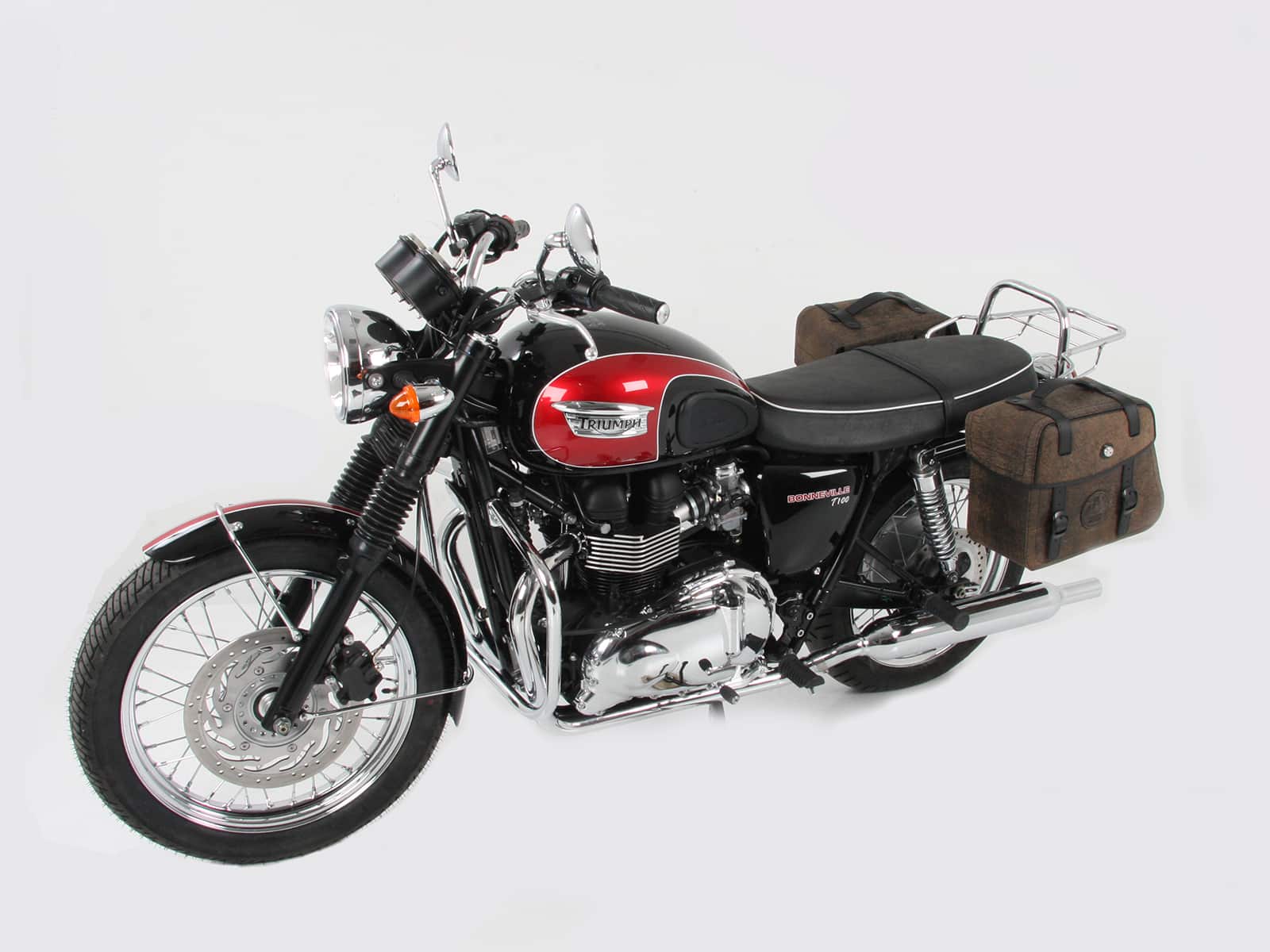 C-Bow bag holder for Triumph Bonneville T100 (05-15) Hepco & Becker
