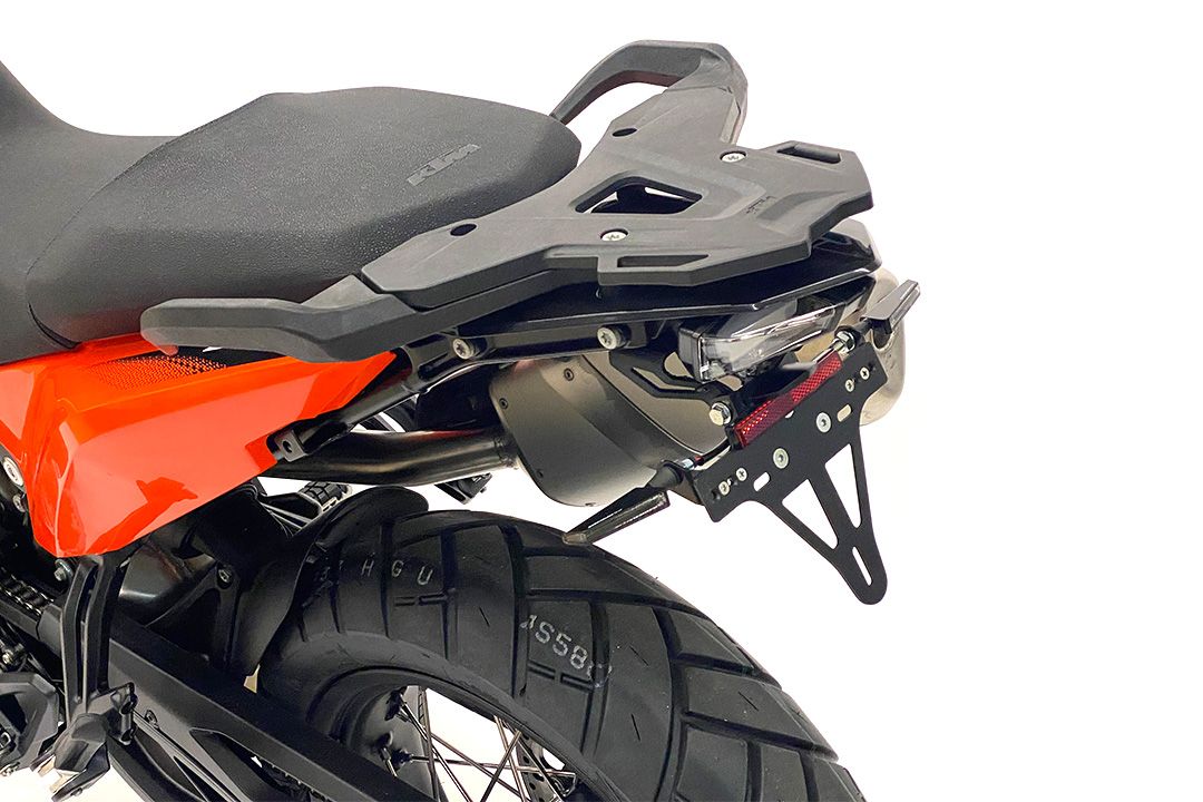 License plate holder for KTM 790 Adventure (19-) and KTM 890 Adventure (21-)