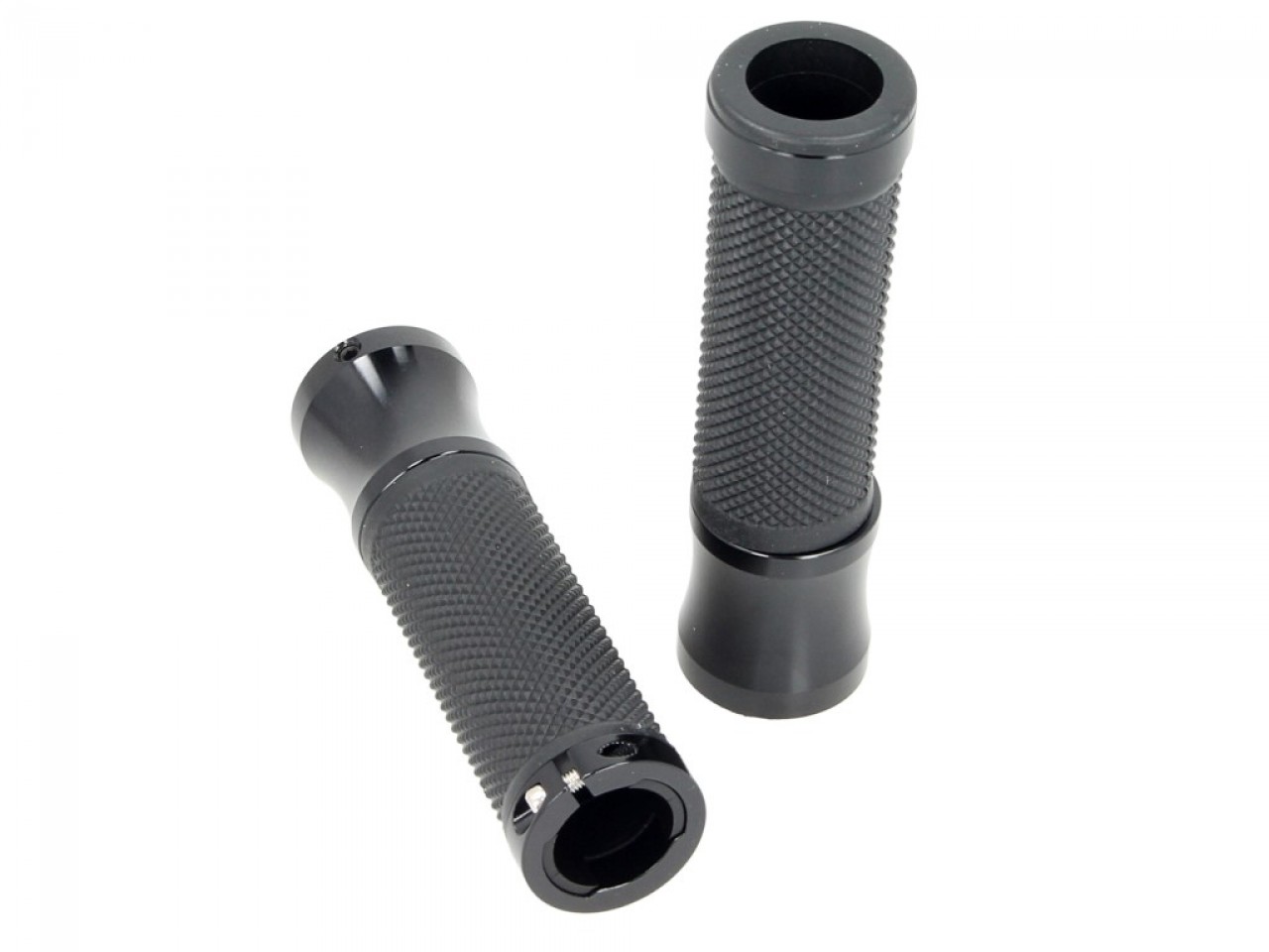 Alu rub grips black for Vespa GTS / GTV / GT / Sei Giorni