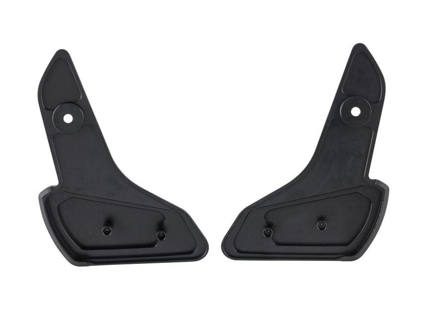 Footrests right and left for Vespa Primavera /Sprint 50-150ccm 2T/4T AC, black matt