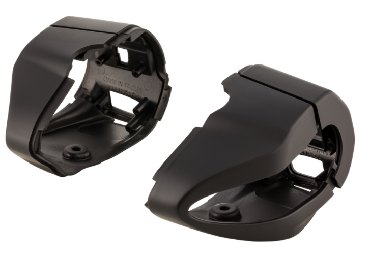 Cover switch unit, right/left, front/rear for Vespa Primavera/Sprint, black matt