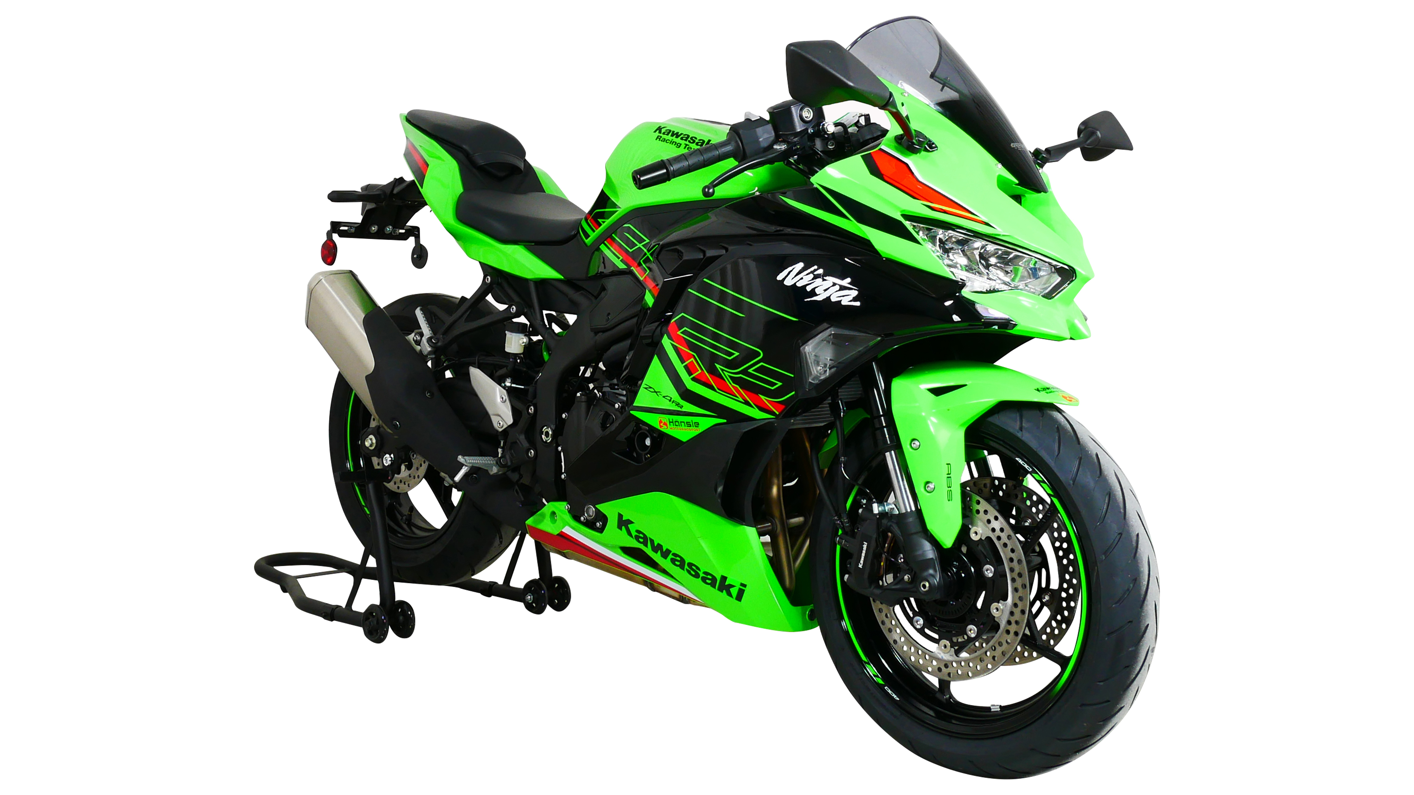 MRA Racing windshield "R" smoke gray for Kawasaki ZX-4 R / ZX- 4 RR (24-)