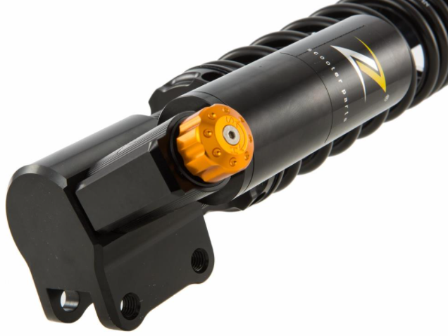 Shock absorber "Black Edition" front for Vespa GTS/GTS Super/GTV/GT 60/GT/GT L, black