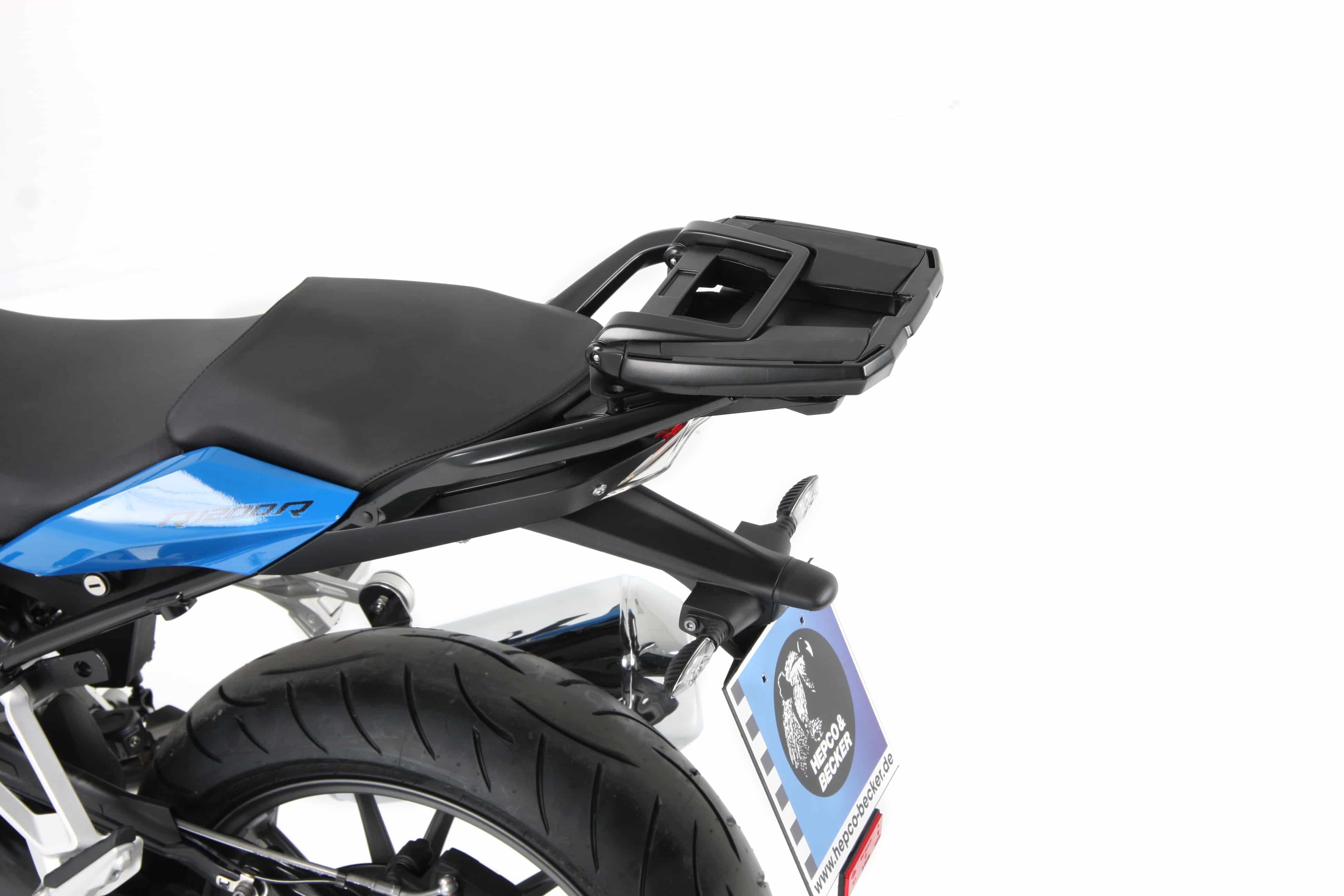 Easyrack top case carrier black for original luggage rack for BMW R 1250 RS (19-) Hepco & Becker