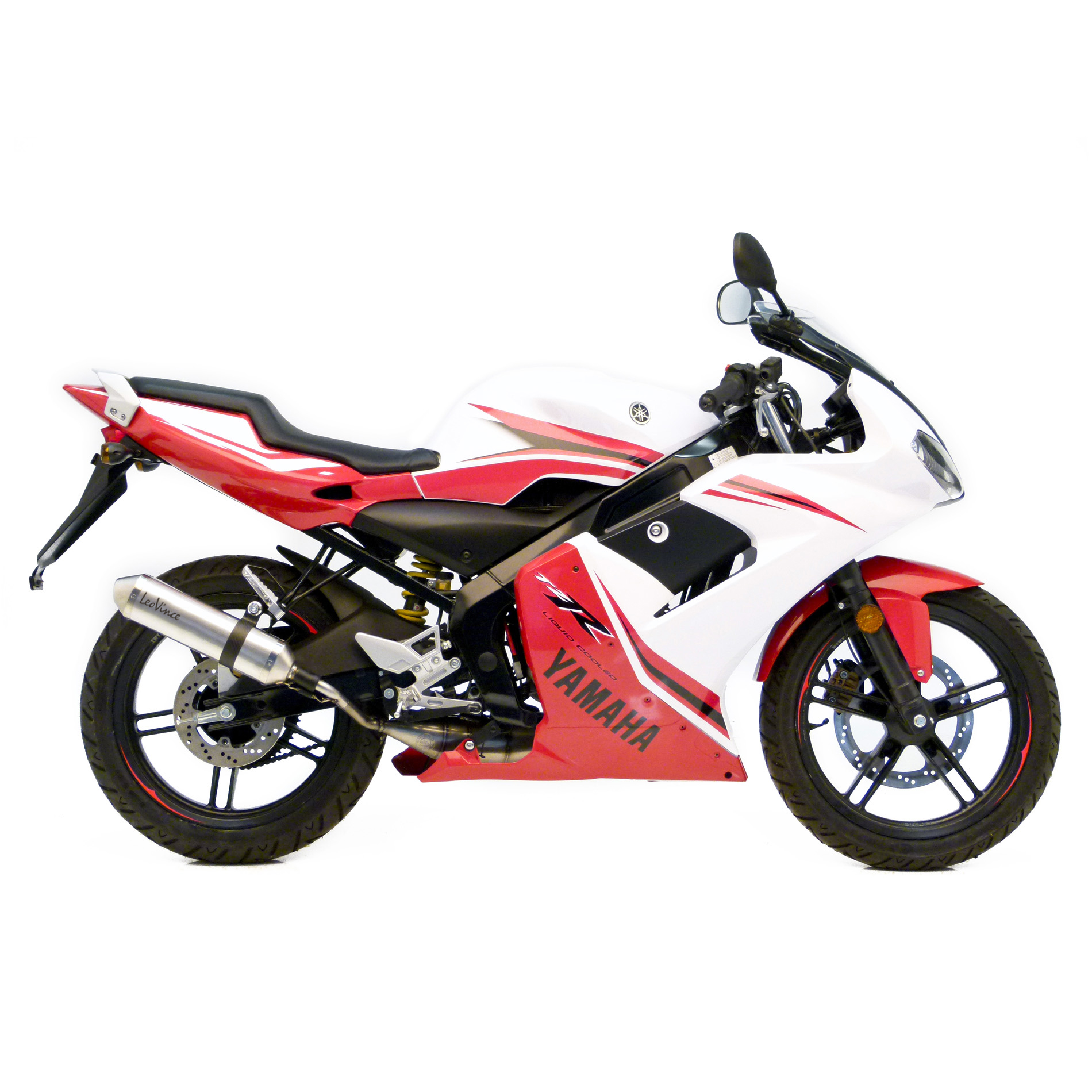LeoVince, exhaust system Hand Made X-Fight, steel for Yamaha TZR 50 (Bj.03-13)