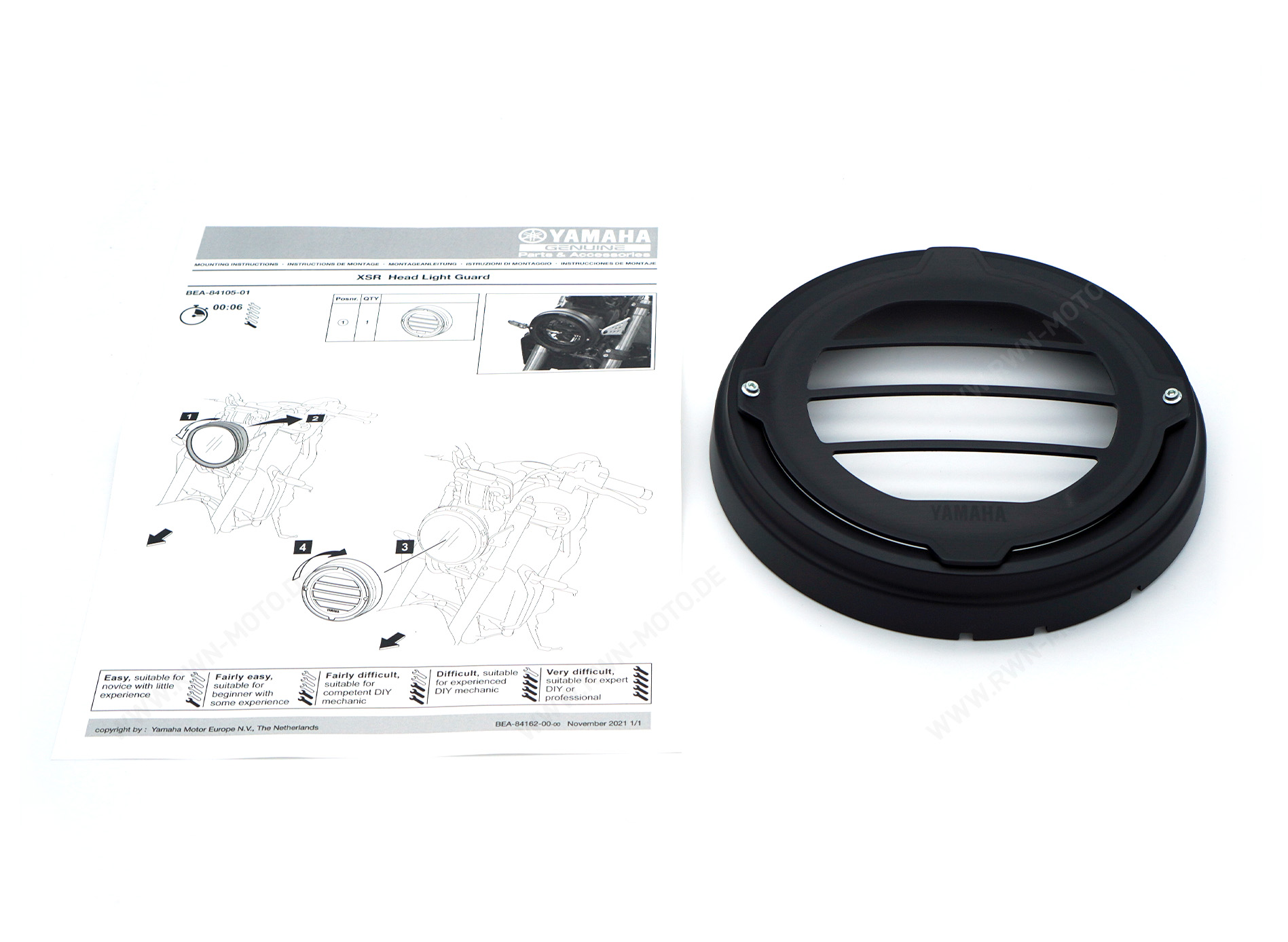 Headlight grille for Yamaha XSR 700 / 900 (22-) Original