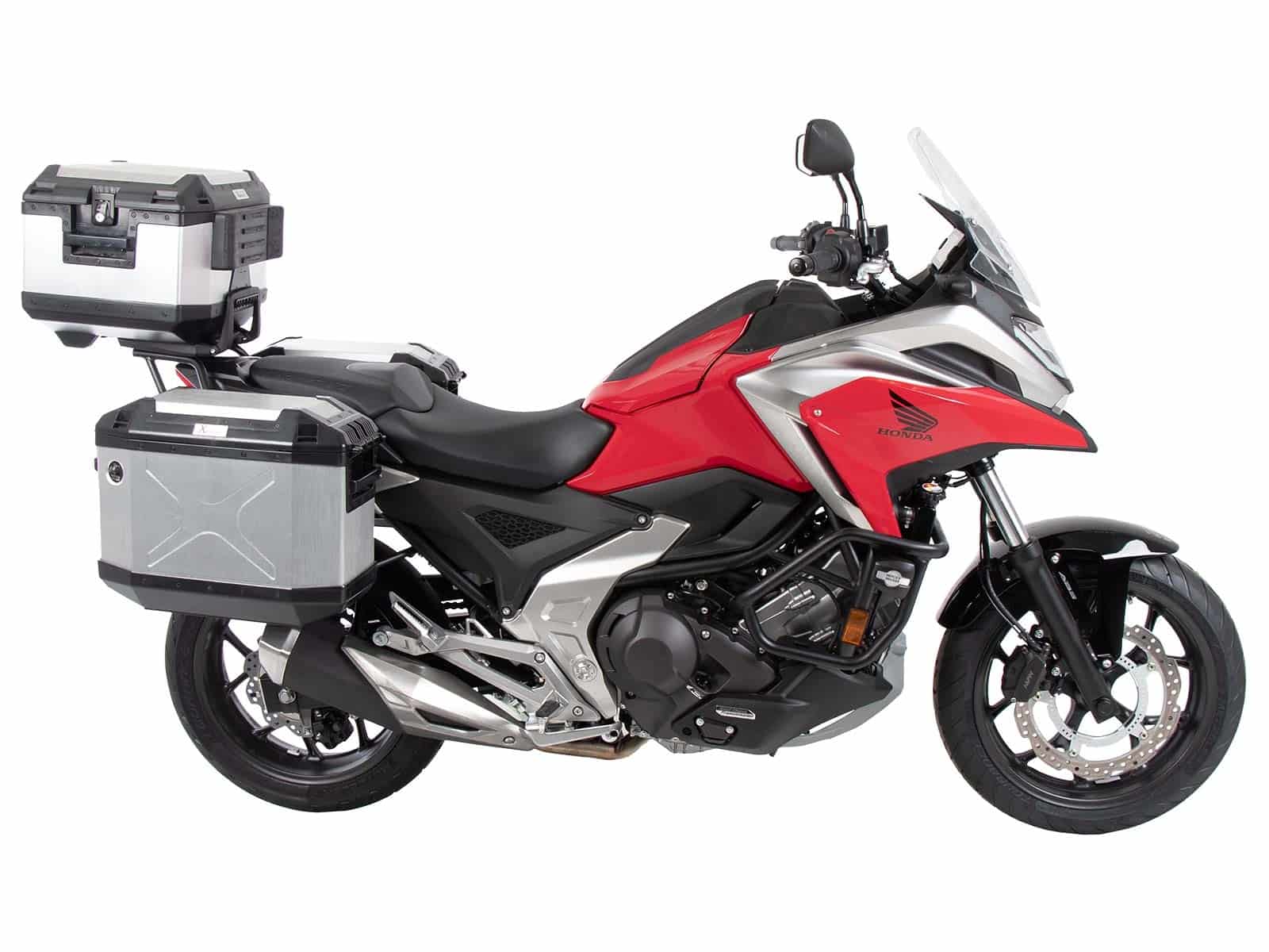 Alurack top case carrier black for Honda NC 750 X /DCT (21-) Hepco & Becker