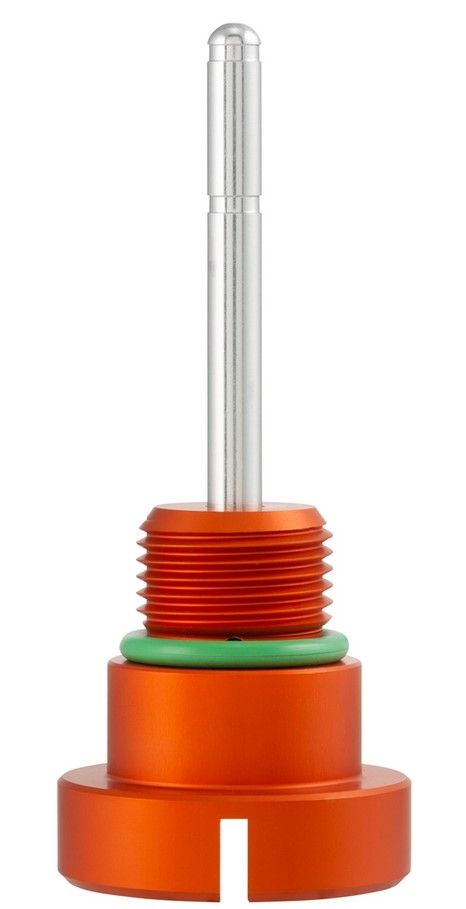 Oil filler plug engine oil for Vespa, orange matt