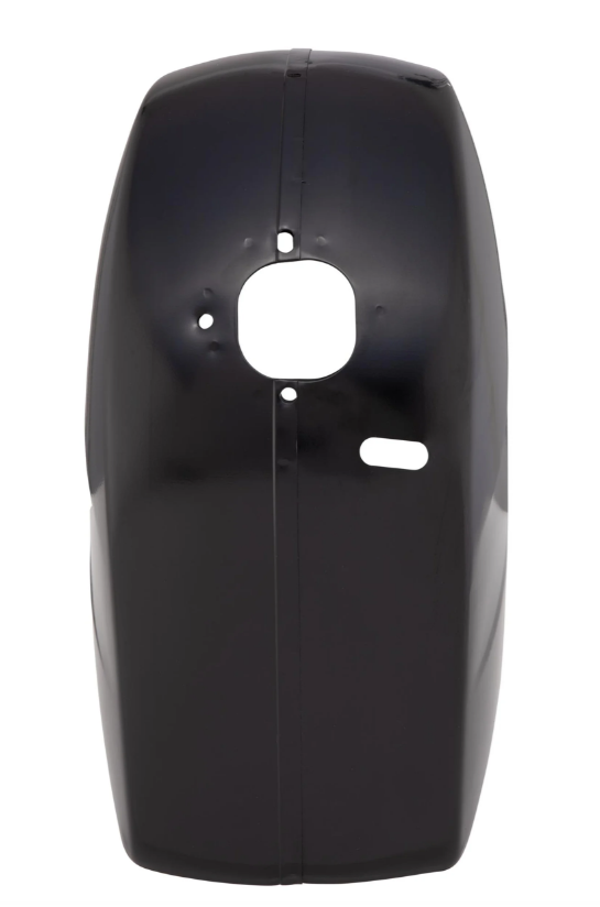 Mudguard FA ITALIA for Vespa PX 80-200cc, metal, black