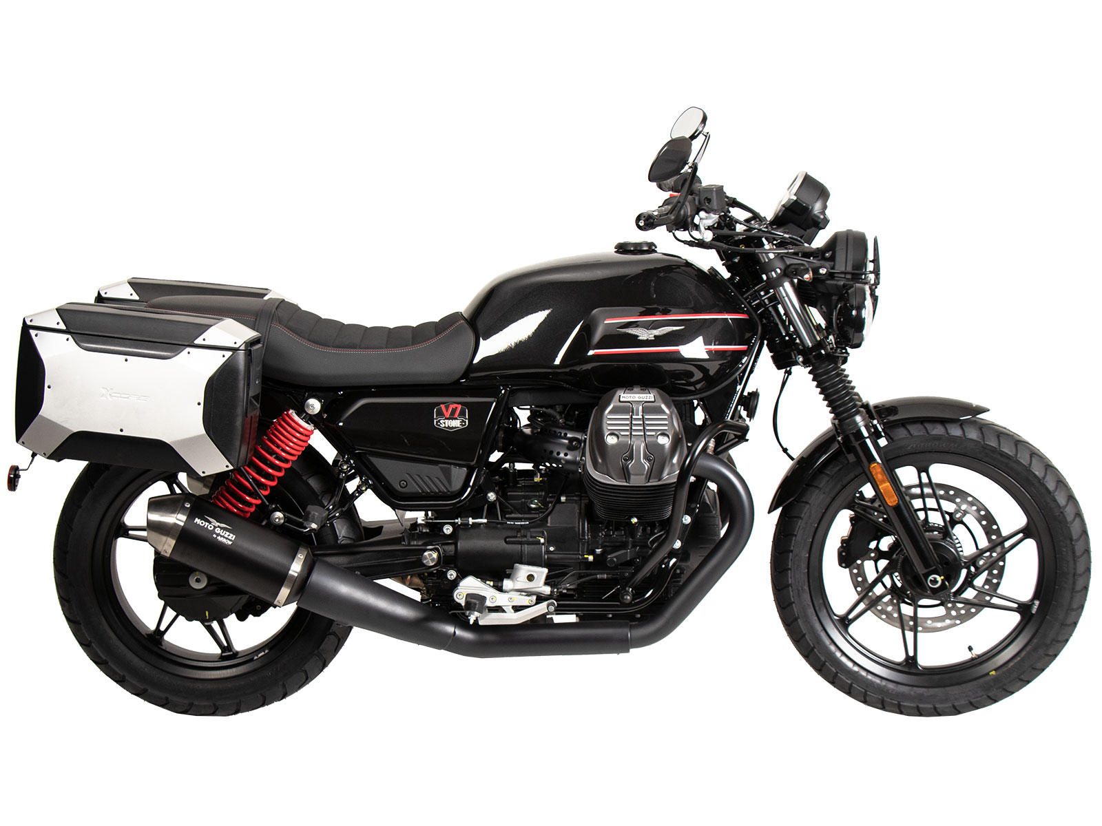 C-Bow side carrier chrome Moto Guzzi V7 Stone Special Edition (22-) Hepco & Becker