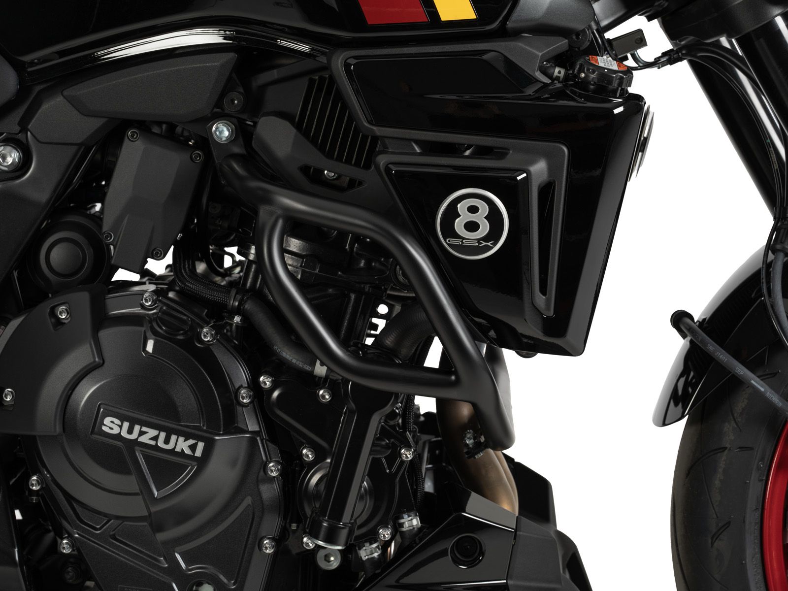 Engine guard black for Suzuki GSX-8TT (25-) Hepco & Becker