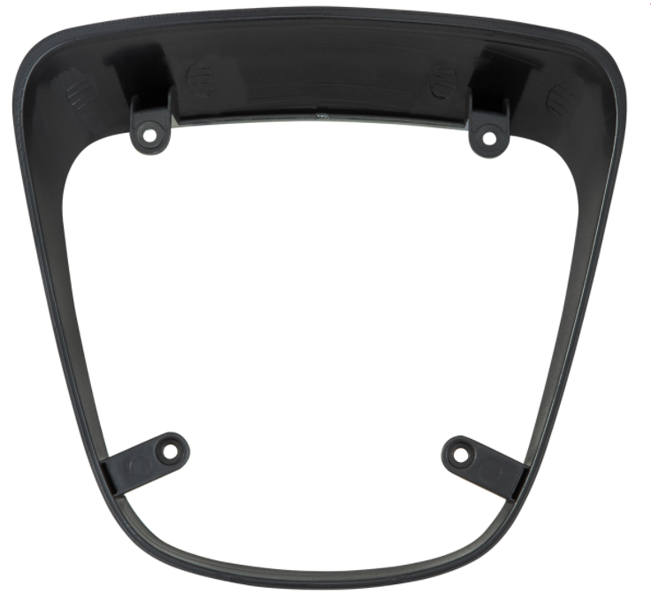 Frame taillight for Vespa Primavera/Sprint 50-150cc ('18-), black matt