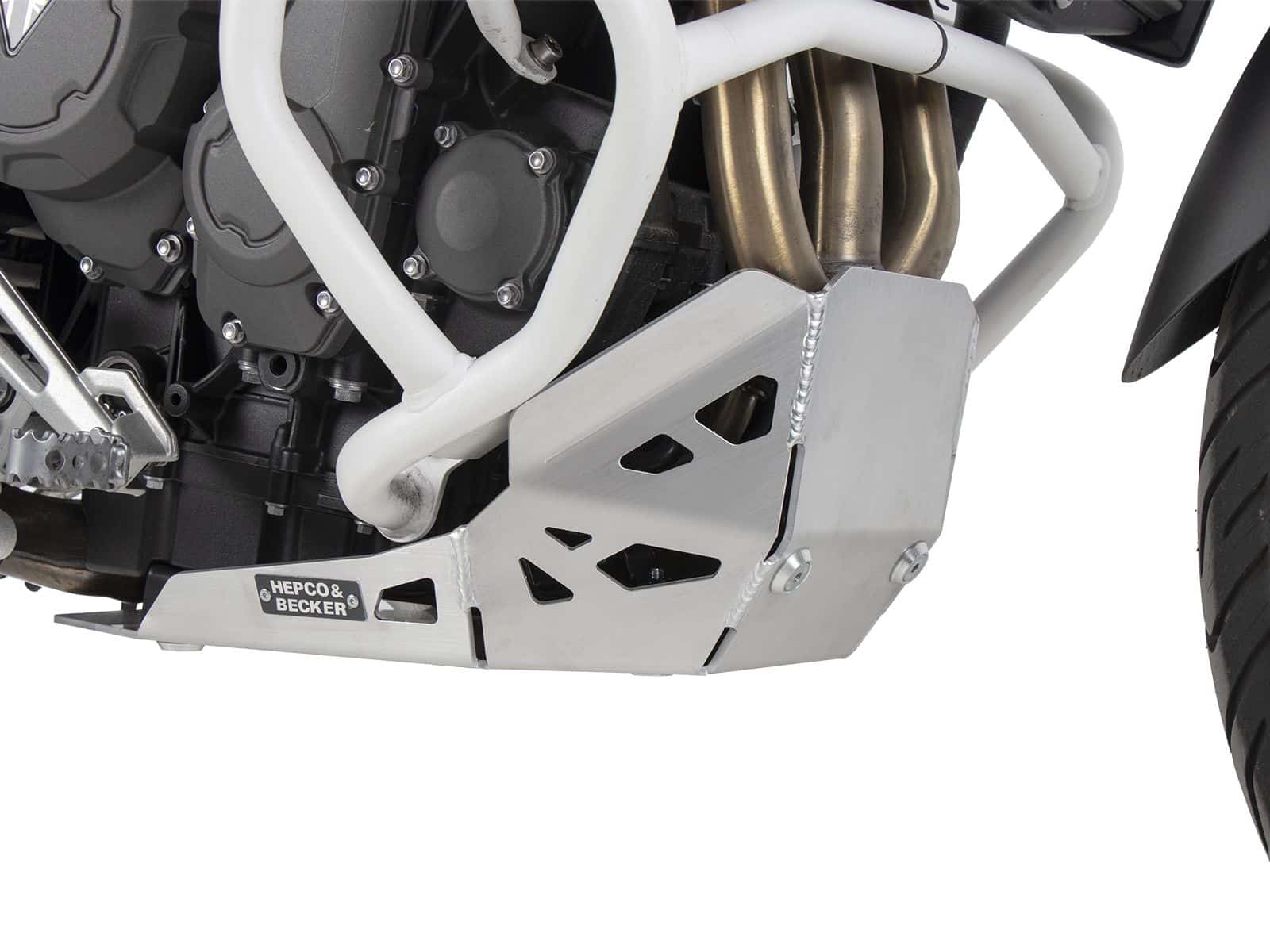 Engine protection plate silver for Triumph Tiger 900 Rally / GT / PRO (20-) Hepco & Becker