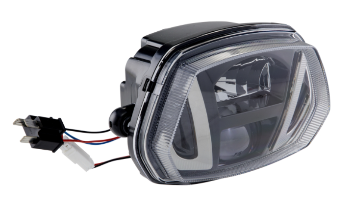 Headlight LED "Black Edition" for Vespa Sprint 50-150cc 2T/4T ('13-'18)