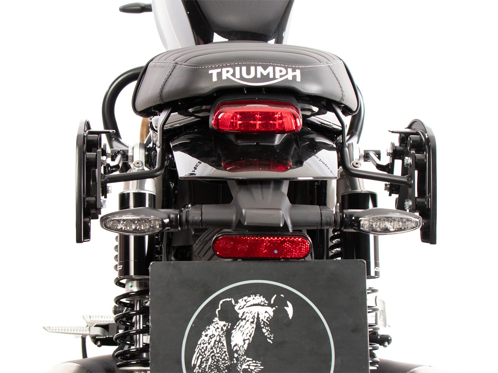 C-Bow side carrier black for Triumph Speed Twin 900 (25-) Hepco & Becker