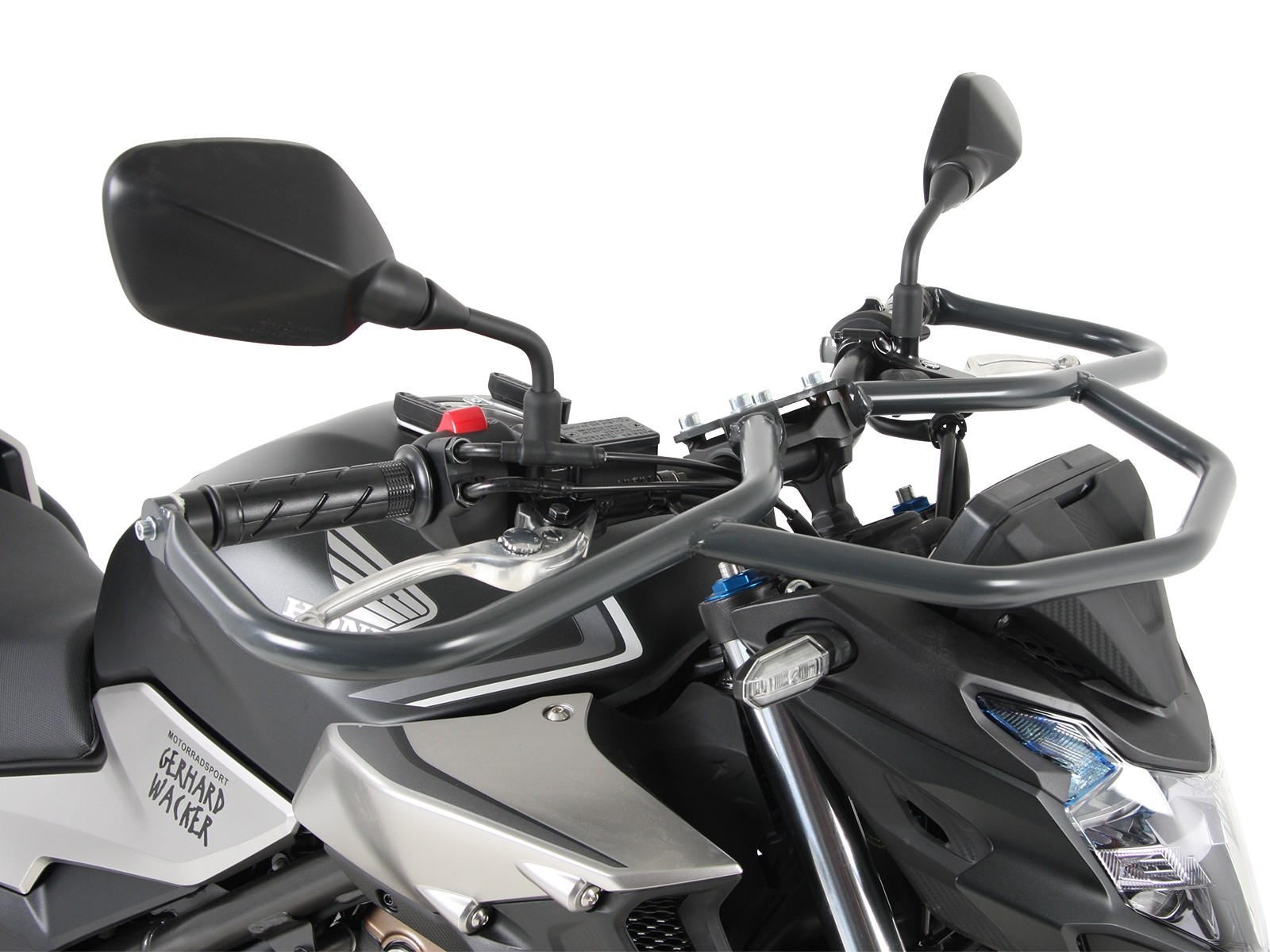 Front protection bar anthracite for Honda CB 500 F (19-23) Hepco & Becker