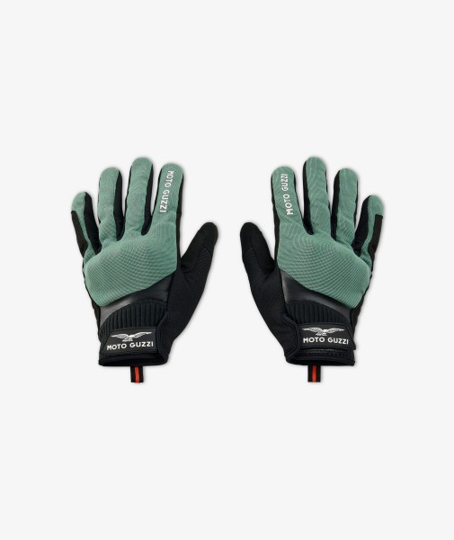 Moto Guzzi summer gloves "Touch" green