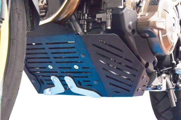 Aluminum engine protection plate for Honda CRF 1000 L Africa Twin, black
