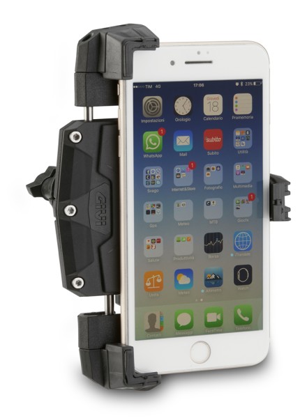 Universal Navi mount for smartphone for handlebars with tube diameter from 8 to 35 mm