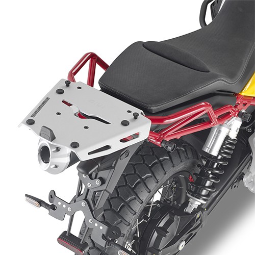 Topcase carrier aluminum for Moto Guzzi V85 TT (Bj.19-) Original Givi
