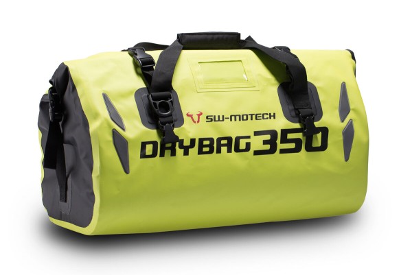 Drybag 350 rear bag for Moto Guzzi V9 Roamer /Bobber (15-18), signal yellow - SW Motech